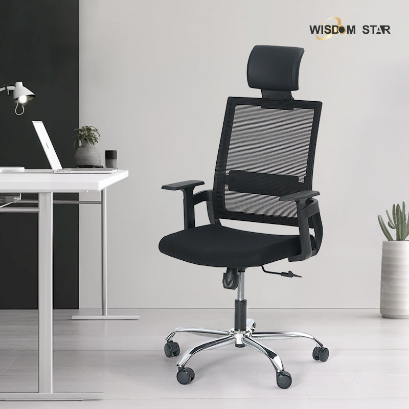 Wisdom Star Furniture Office Chair Swivel Chair Sale Headrest Gaming Chair Ergonomic Lumbar Support Comfortable and Breathable