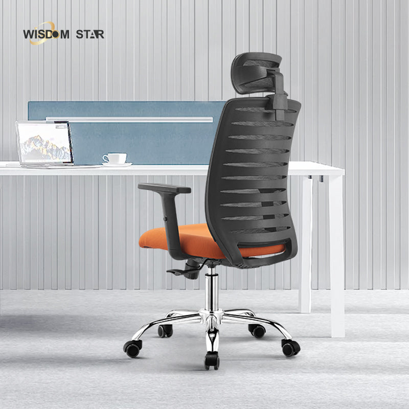 Wisdom Star Furniture Gaming Chair Comfortable Office Chair Ergonomic Chair Class 3 Gaslift+125° Lay Back Chair